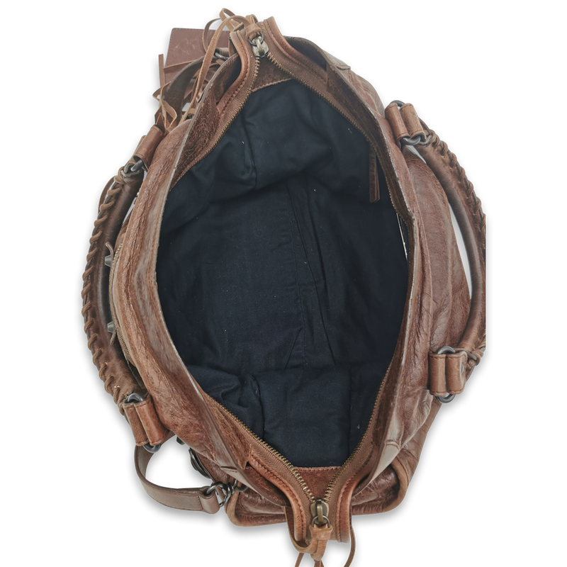 Brun City bag taske fra brand: BALENCIAGA - We Do Vintage