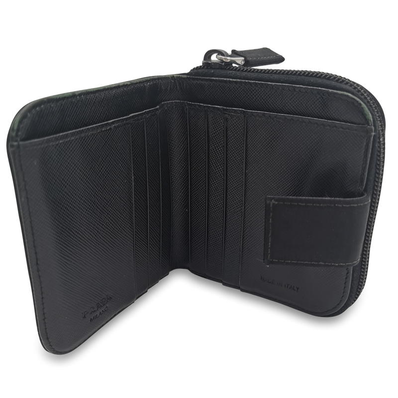 Sort Nylon Wallet taske fra brand: PRADA - We Do Vintage