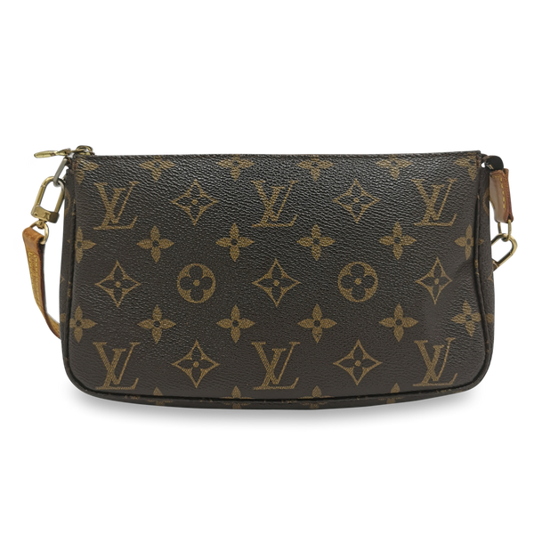 Monogram Canvas Pochette Accessoires m. crossbody rem taske fra brand: LOUIS VUITTON - We Do Vintage