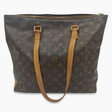 Monogram Cabas Mezzo taske fra brand: LOUIS VUITTON - We Do Vintage