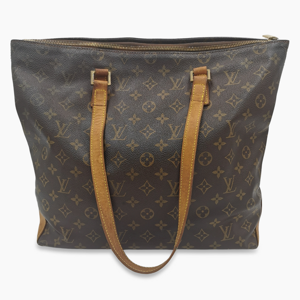 Monogram Cabas Mezzo taske fra brand: LOUIS VUITTON - We Do Vintage