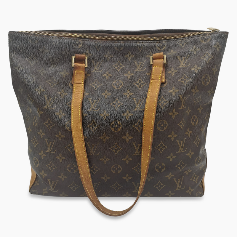 Monogram Cabas Mezzo taske fra brand: LOUIS VUITTON - We Do Vintage