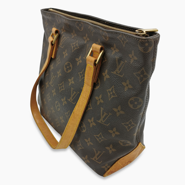 Monogram Cabas Piano taske fra brand: LOUIS VUITTON - We Do Vintage