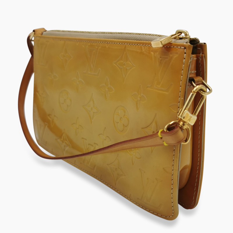 Gul monogram Vernis Lexington Pochette taske fra brand: LOUIS VUITTON - We Do Vintage
