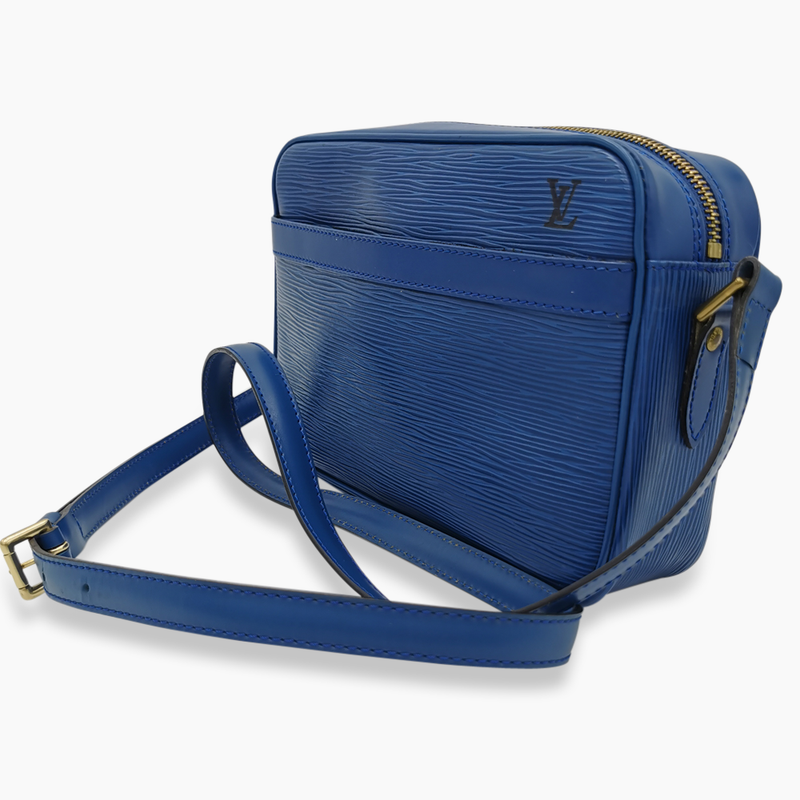 Blå epi læder Trocadéro 23 taske fra brand: LOUIS VUITTON - We Do Vintage