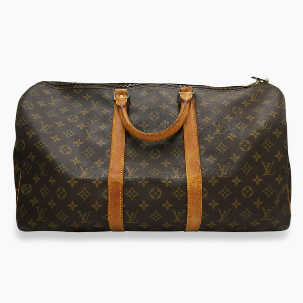 Monogram Canvas Keepall 50 taske fra brand: LOUIS VUITTON - We Do Vintage