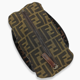 Brun Zucca håndtaske taske fra brand: FENDI - We Do Vintage