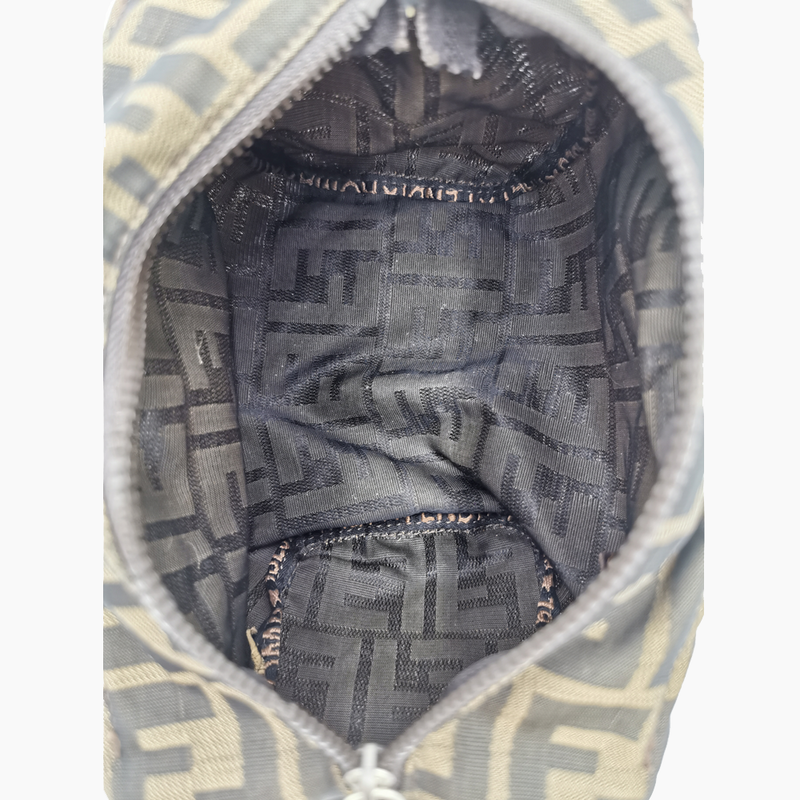 Brun Zucca håndtaske taske fra brand: FENDI - We Do Vintage