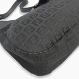 Sort Zucca baguette taske fra brand: FENDI - We Do Vintage