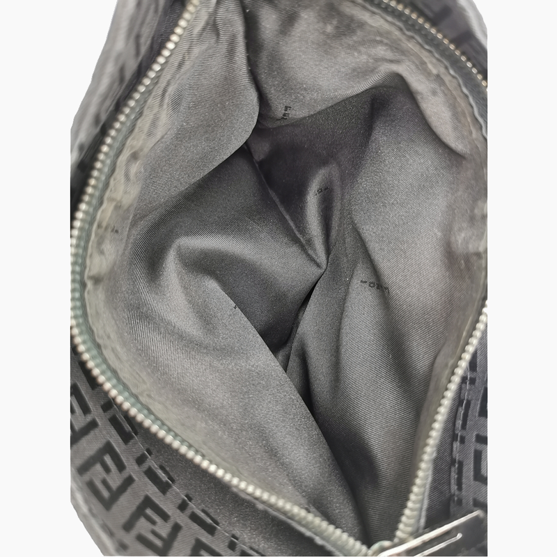 Sort Zucca baguette taske fra brand: FENDI - We Do Vintage