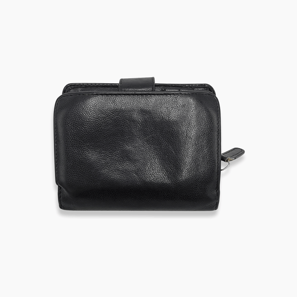 Sort compact wallet taske fra brand: CHANEL - We Do Vintage
