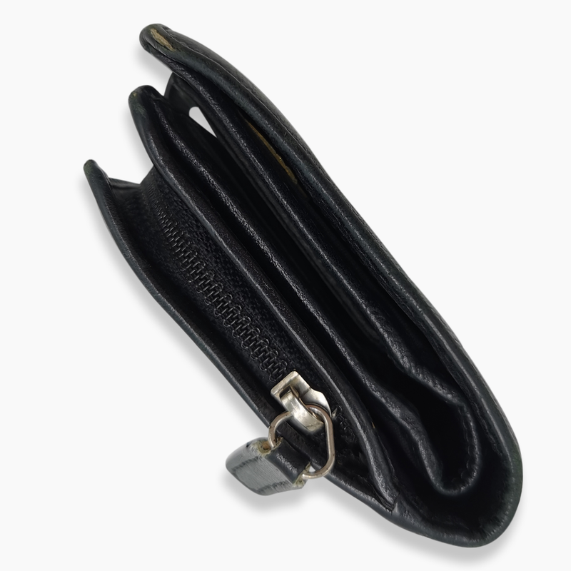 Sort compact wallet taske fra brand: CHANEL - We Do Vintage