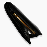 Caviar sort wallet taske fra brand: CHANEL - We Do Vintage