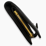 Caviar sort wallet taske fra brand: CHANEL - We Do Vintage