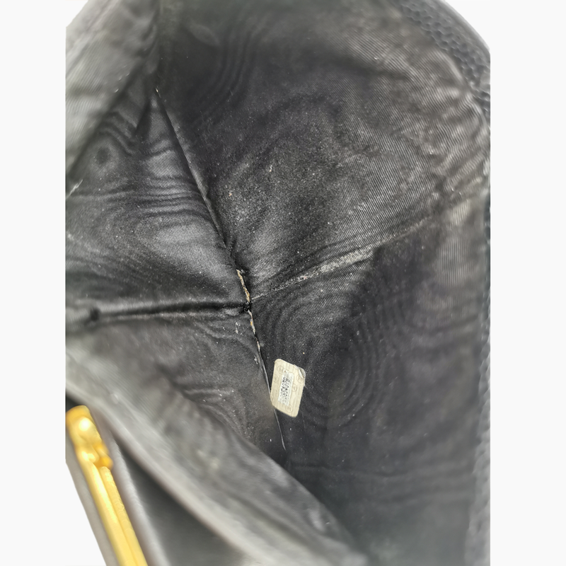 Caviar sort wallet taske fra brand: CHANEL - We Do Vintage