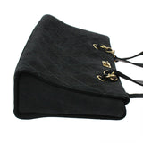 Sort Suede Caviar Tote taske fra brand: CHANEL - We Do Vintage